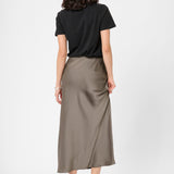 Lotte Skirt - Morel-skirt- Hometown Style HTS, women's in store and online boutique located in Ingersoll, Ontario