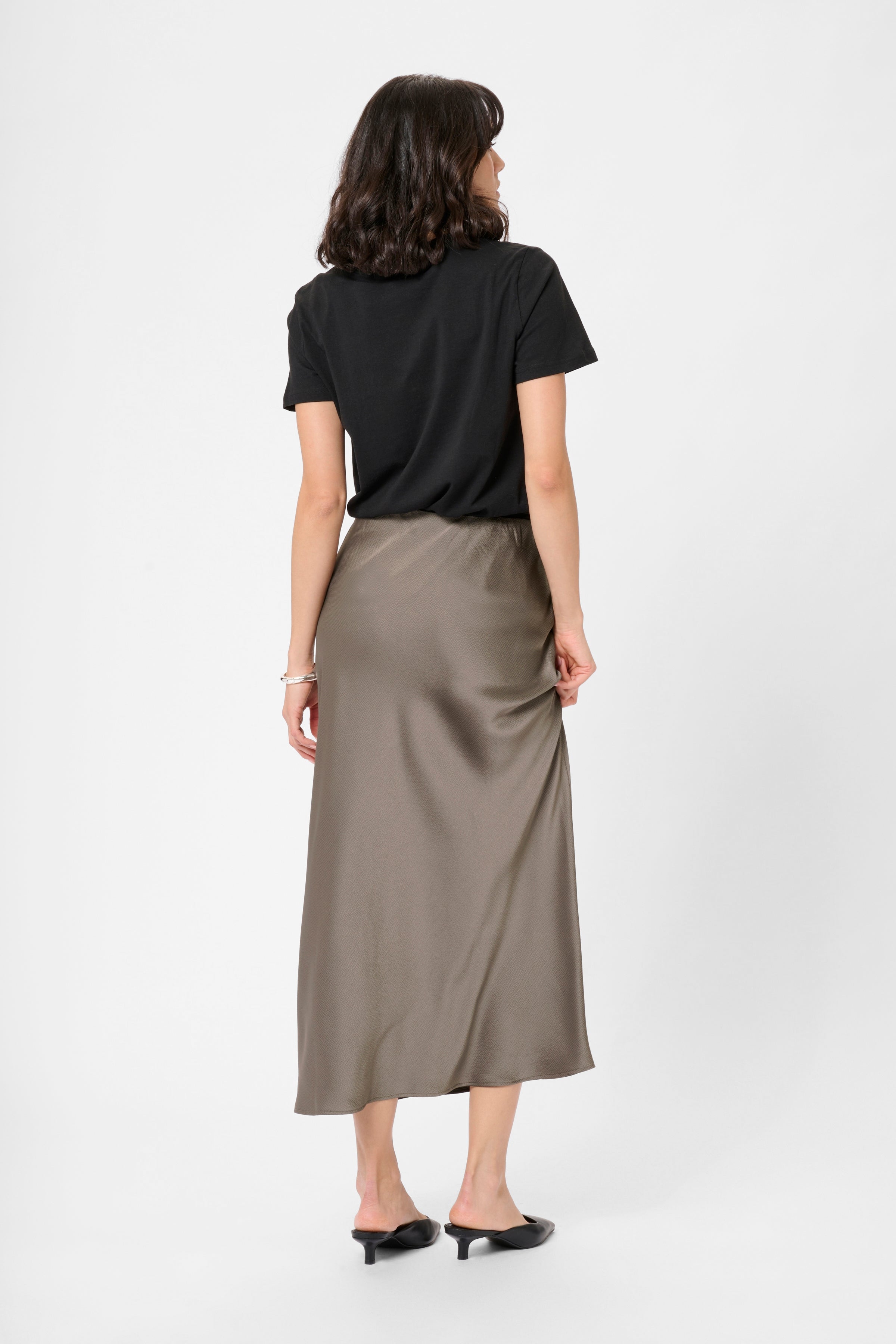 Lotte Skirt - Morel-skirt- Hometown Style HTS, women's in store and online boutique located in Ingersoll, Ontario
