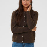 Niel Cardigan - Chocolate Brown-cardigan- Hometown Style HTS, women's in store and online boutique located in Ingersoll, Ontario