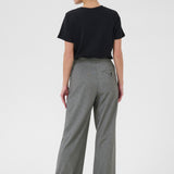 Ellie Wide Pant - Grey-Pants- Hometown Style HTS, women's in store and online boutique located in Ingersoll, Ontario