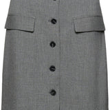 Ellie Skirt - Grey-skirt- Hometown Style HTS, women's in store and online boutique located in Ingersoll, Ontario