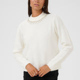Roxy Pullover - Chalk-Sweater- Hometown Style HTS, women's in store and online boutique located in Ingersoll, Ontario
