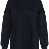 Annika Pullover - Deep Black-Casual Tops- Hometown Style HTS, women's in store and online boutique located in Ingersoll, Ontario