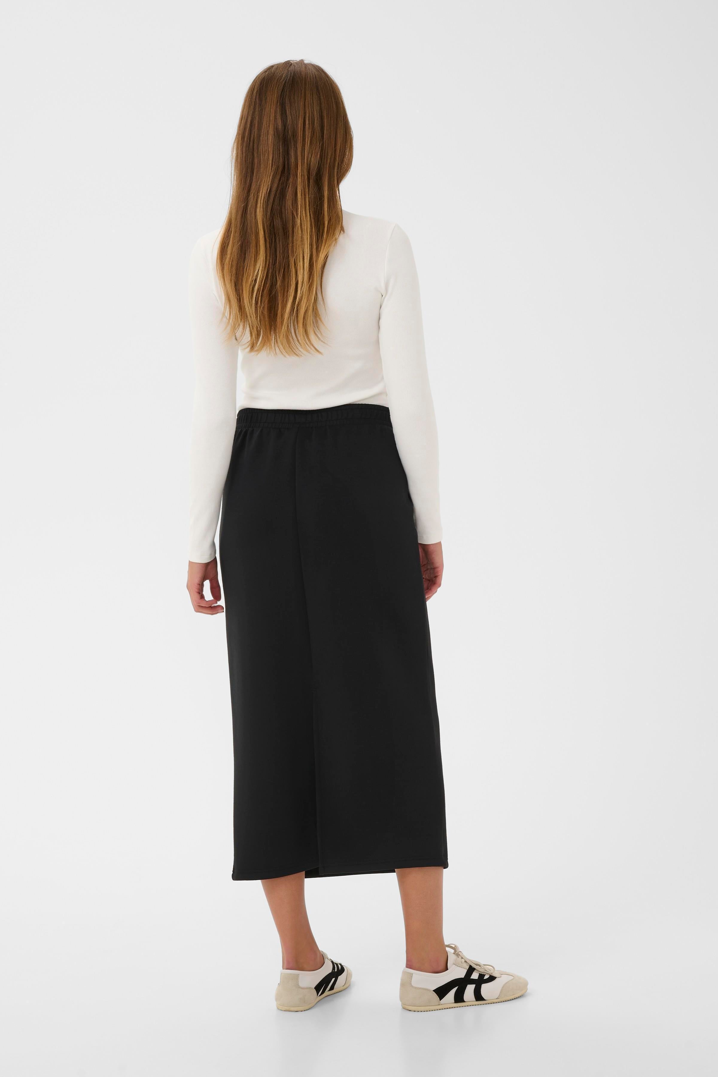 Annika Skirt - Deep Black-skirt- Hometown Style HTS, women's in store and online boutique located in Ingersoll, Ontario