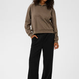 Annika Hooded Sweatshirt - Morel-Casual Tops- Hometown Style HTS, women's in store and online boutique located in Ingersoll, Ontario