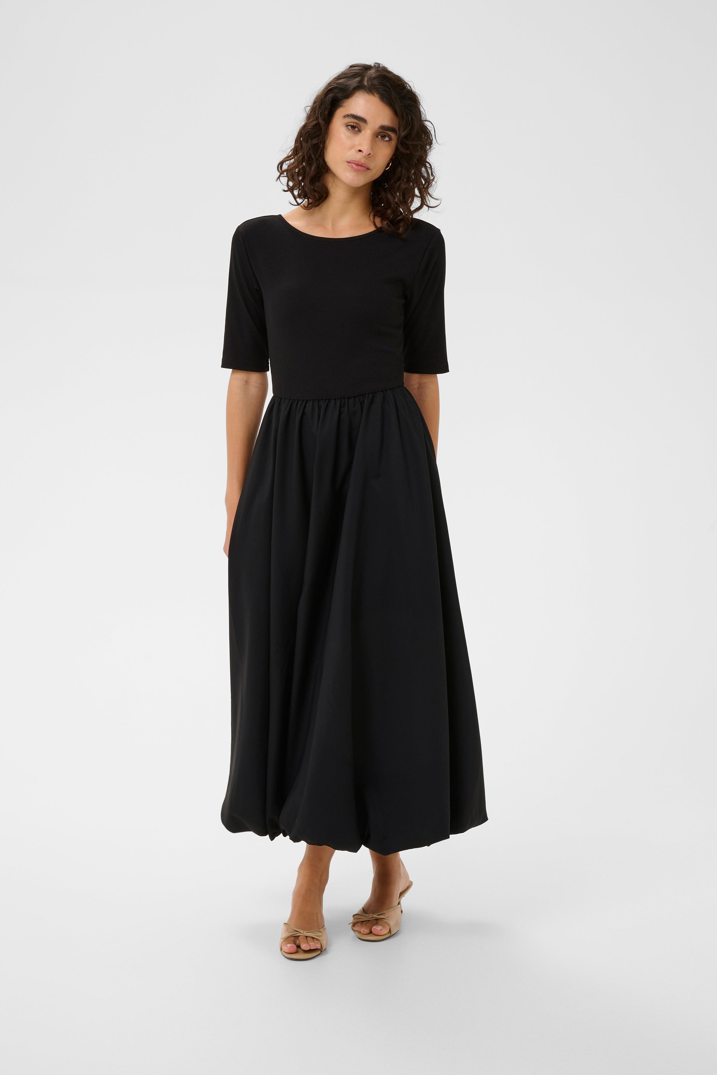 Kirsten 1/2 Sleeve Dress - Black Hometown Style Inc. Kirsten 1/2 Sleeve Dress - Black Hometown Style Inc.