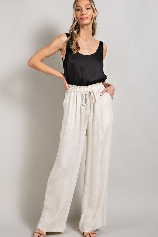 Satin Cami - Black-Tops- Hometown Style HTS, women's in store and online boutique located in Ingersoll, Ontario