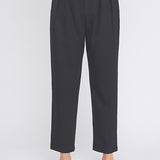 Woven Tapered Pants - Black-dress pants- Hometown Style HTS, women's in store and online boutique located in Ingersoll, Ontario