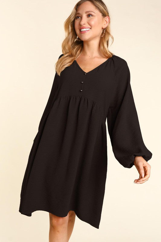 Long Sleeve Babydoll -  Canada