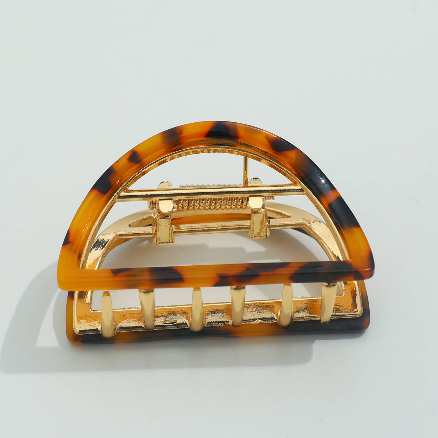 Classic Small Half Moon Metal Claw Clip-hair accessories- Hometown Style HTS, women's in store and online boutique located in Ingersoll, Ontario