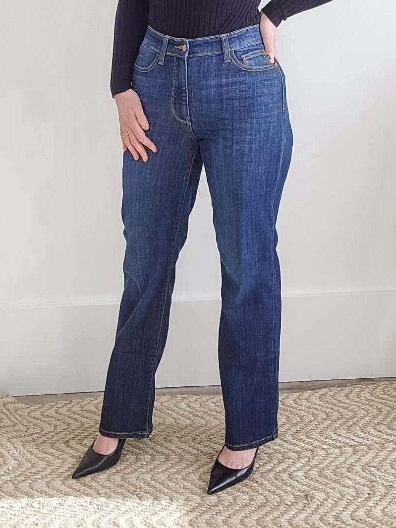 Judy Blue Straight Leg - Dark-jeans- Hometown Style HTS, women's in store and online boutique located in Ingersoll, Ontario