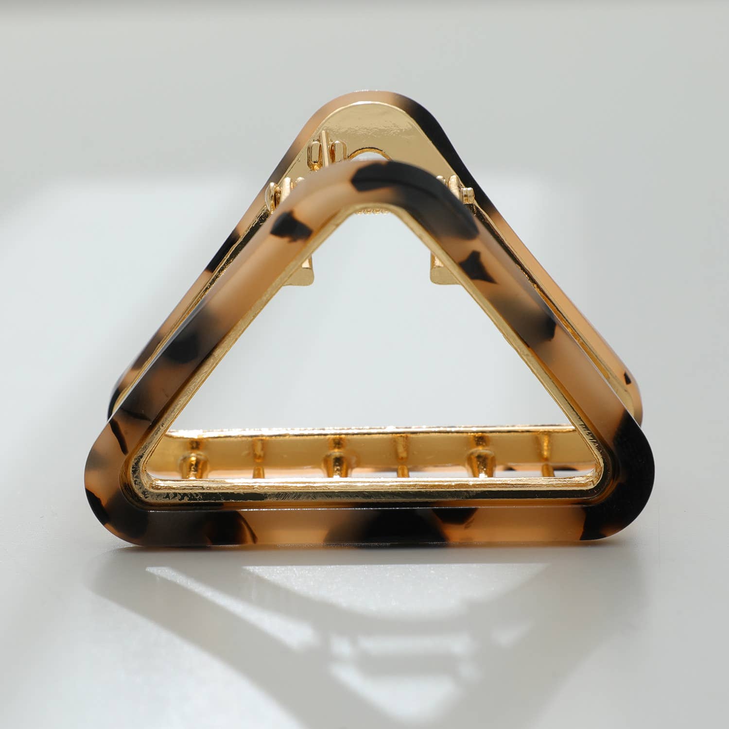 Small Classic Triangle Metal Claw Clip-hair accessories- Hometown Style HTS, women's in store and online boutique located in Ingersoll, Ontario