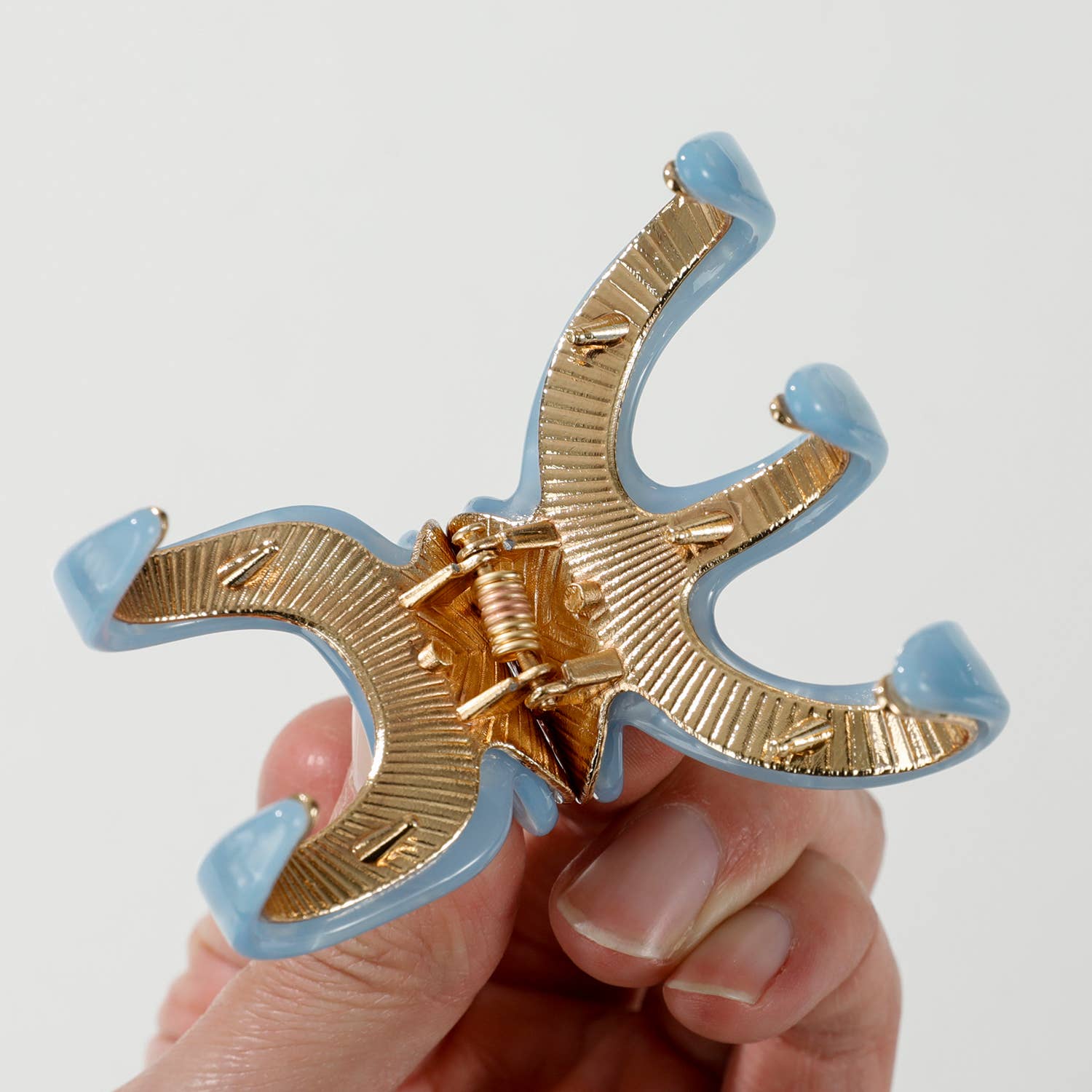 Small Octopus Metal Claw Clip-hair accessories- Hometown Style HTS, women's in store and online boutique located in Ingersoll, Ontario