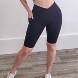 Bestie 10" Biker Short - Onyx-Shorts- Hometown Style HTS, women's in store and online boutique located in Ingersoll, Ontario