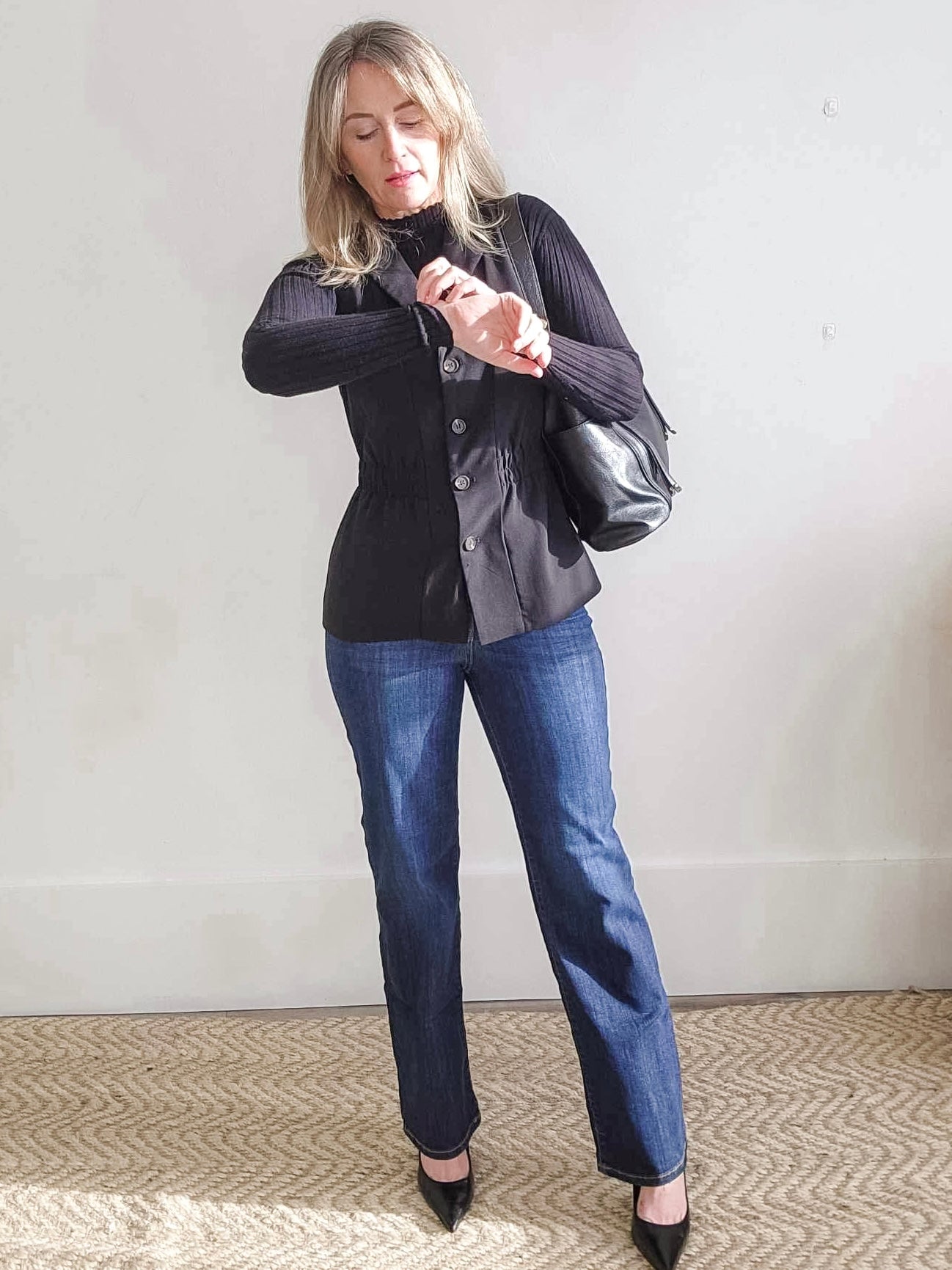 Judy Blue Straight Leg - Dark-jeans- Hometown Style HTS, women's in store and online boutique located in Ingersoll, Ontario