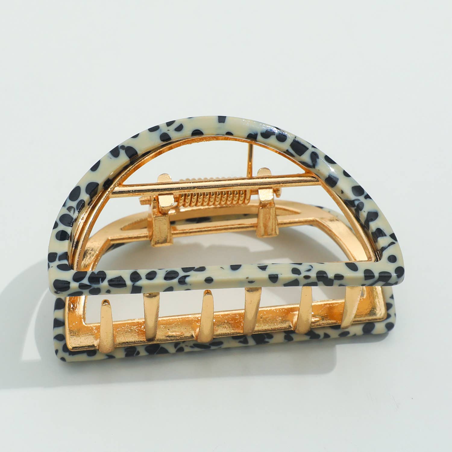 Classic Small Half Moon Metal Claw Clip-hair accessories- Hometown Style HTS, women's in store and online boutique located in Ingersoll, Ontario