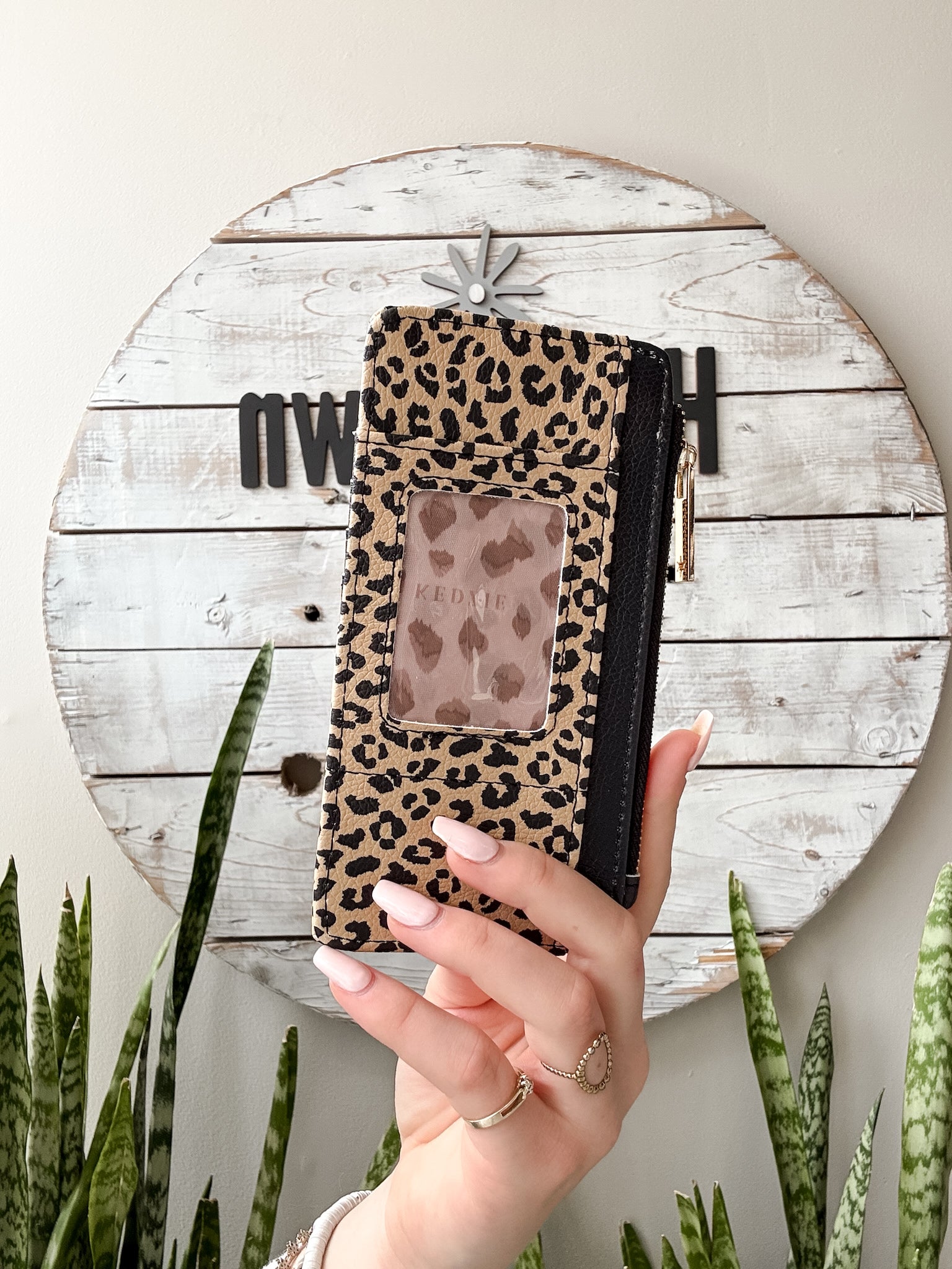 Essentials Only -Zippered Wallet-wall- Hometown Style HTS, women's in store and online boutique located in Ingersoll, Ontario