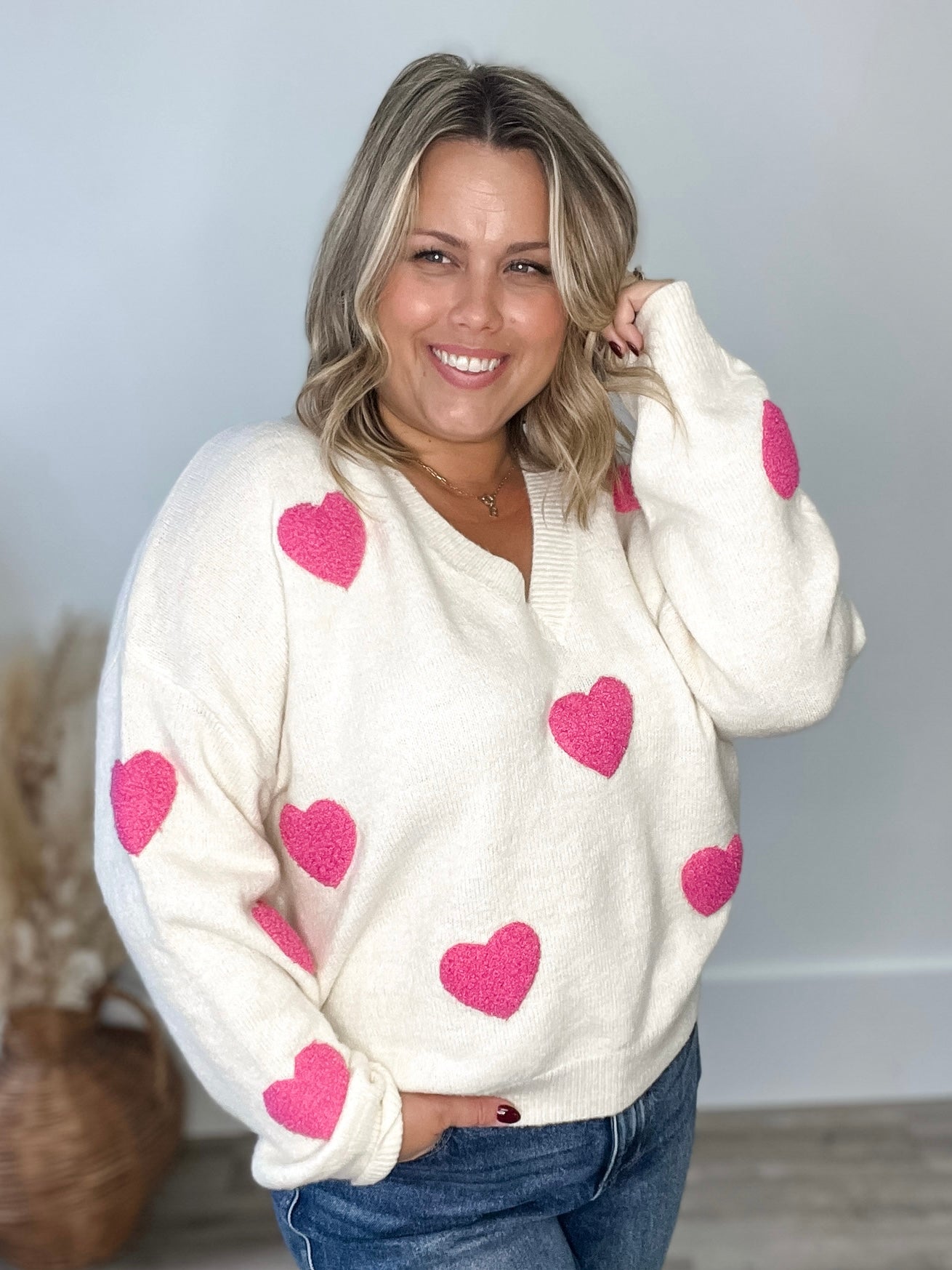 Espera Sweater - Cream-Sweaters and Cardigans- Hometown Style HTS, women's in store and online boutique located in Ingersoll, Ontario