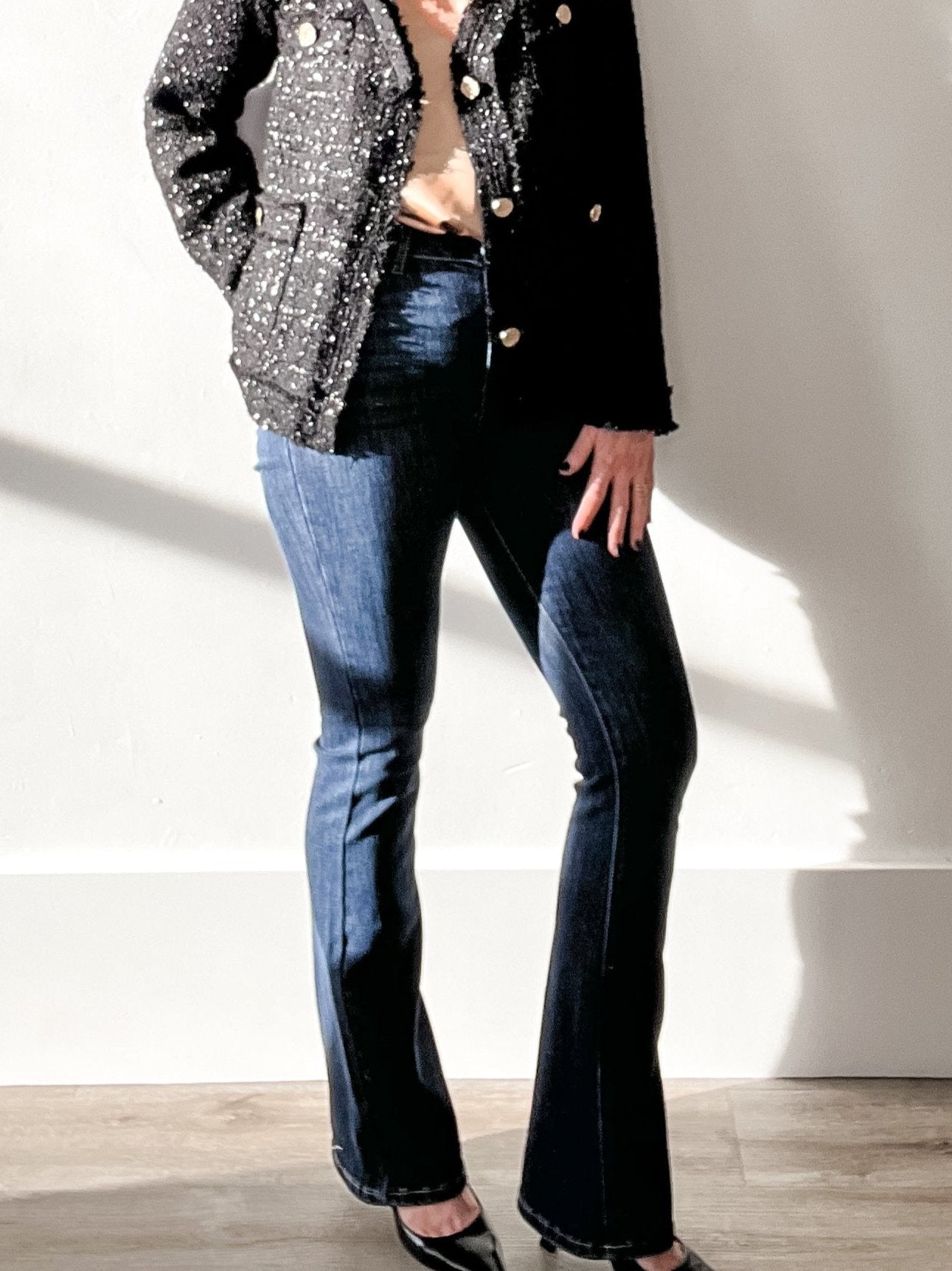 High Rise Bootcut-Sweater- Hometown Style HTS, women's in store and online boutique located in Ingersoll, Ontario