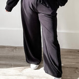 Women's Jogger Pant - Black-Bottoms- Hometown Style HTS, women's in store and online boutique located in Ingersoll, Ontario