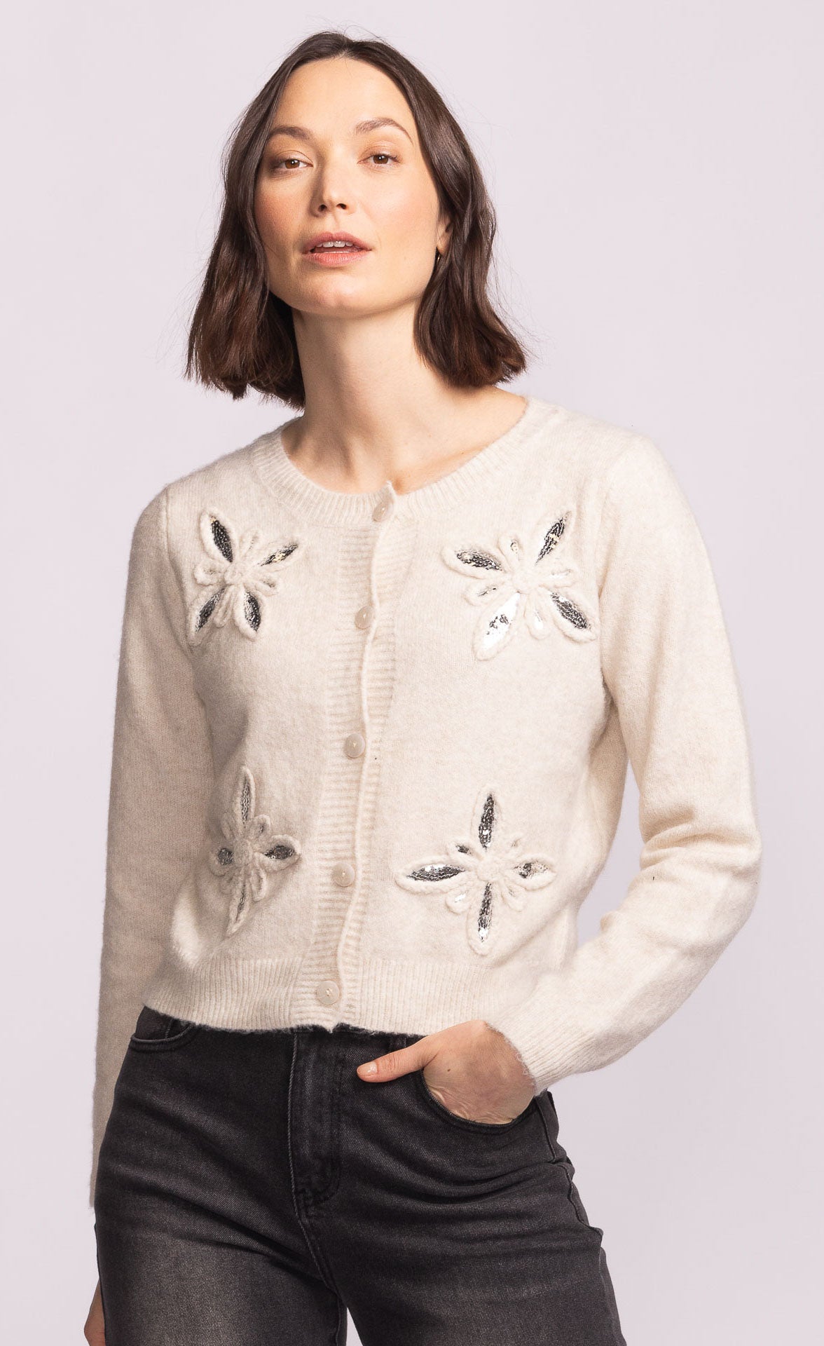 Carmel Sweater - Cream-Sweater- Hometown Style HTS, women's in store and online boutique located in Ingersoll, Ontario
