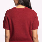 Abby Sweater - Wine-sweater- Hometown Style HTS, women's in store and online boutique located in Ingersoll, Ontario