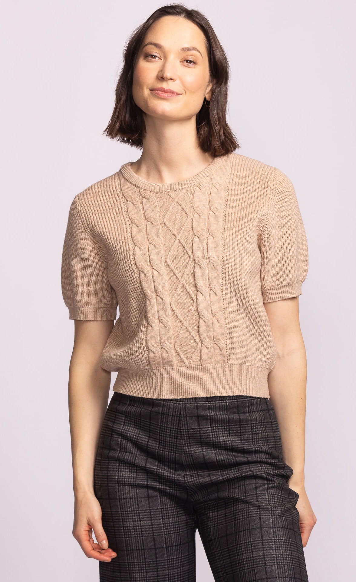 Abby Sweater - Beige-sweater- Hometown Style HTS, women's in store and online boutique located in Ingersoll, Ontario