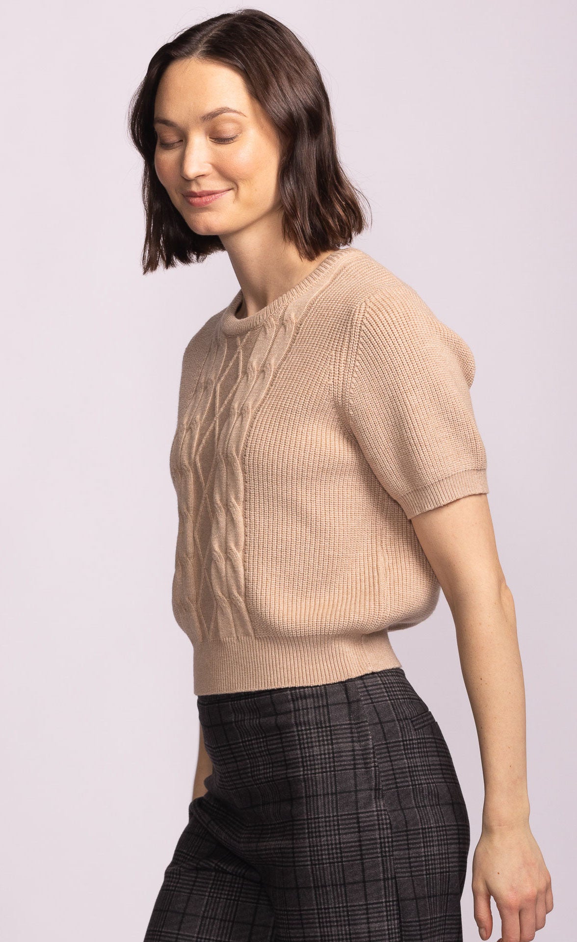Abby Sweater - Beige-sweater- Hometown Style HTS, women's in store and online boutique located in Ingersoll, Ontario