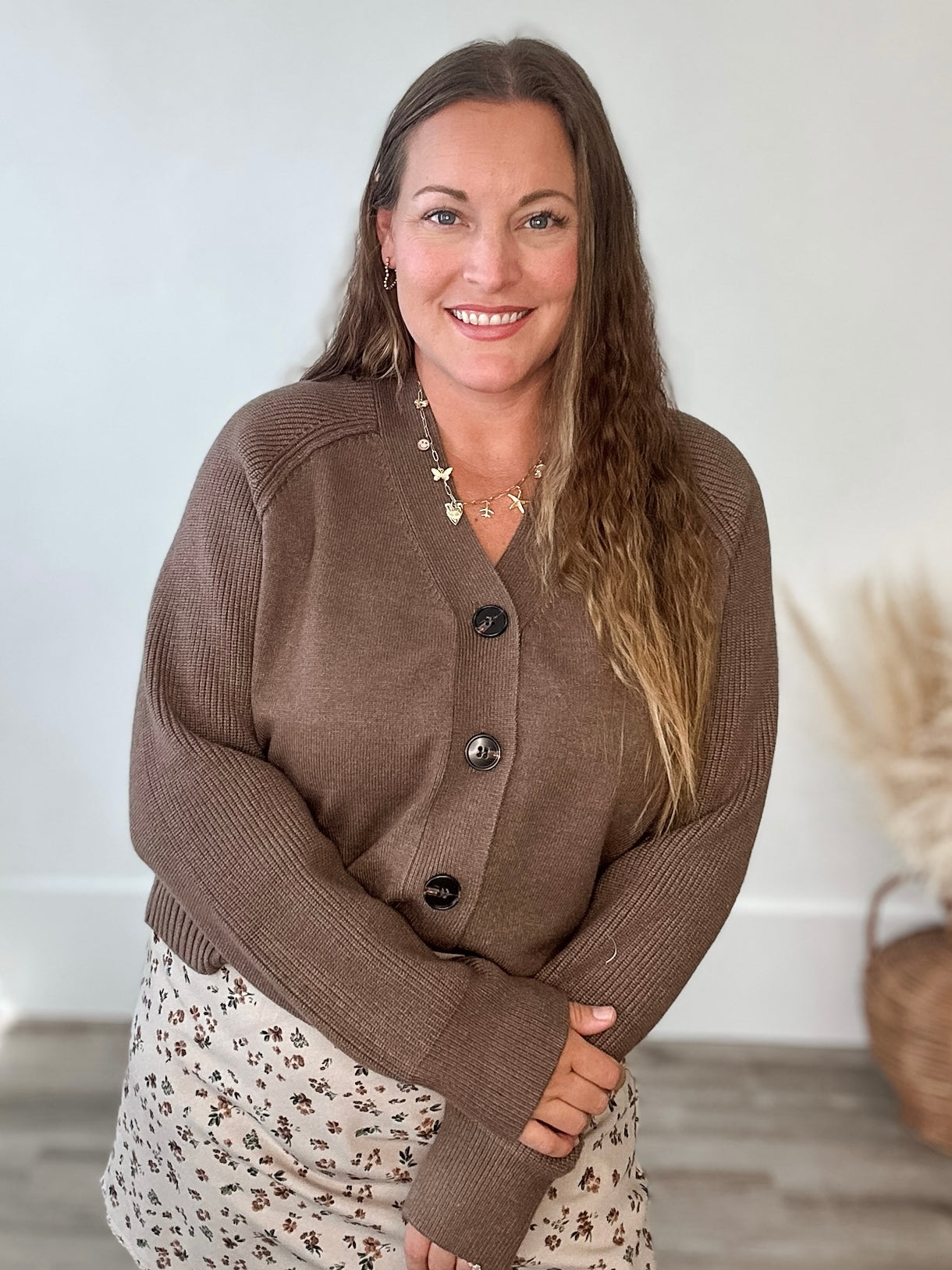 Monterey Sweater - Brown-Sweater- Hometown Style HTS, women's in store and online boutique located in Ingersoll, Ontario