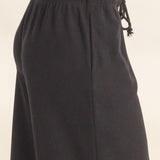 Wide Leg Jogger Pant - Black-Bottoms- Hometown Style HTS, women's in store and online boutique located in Ingersoll, Ontario