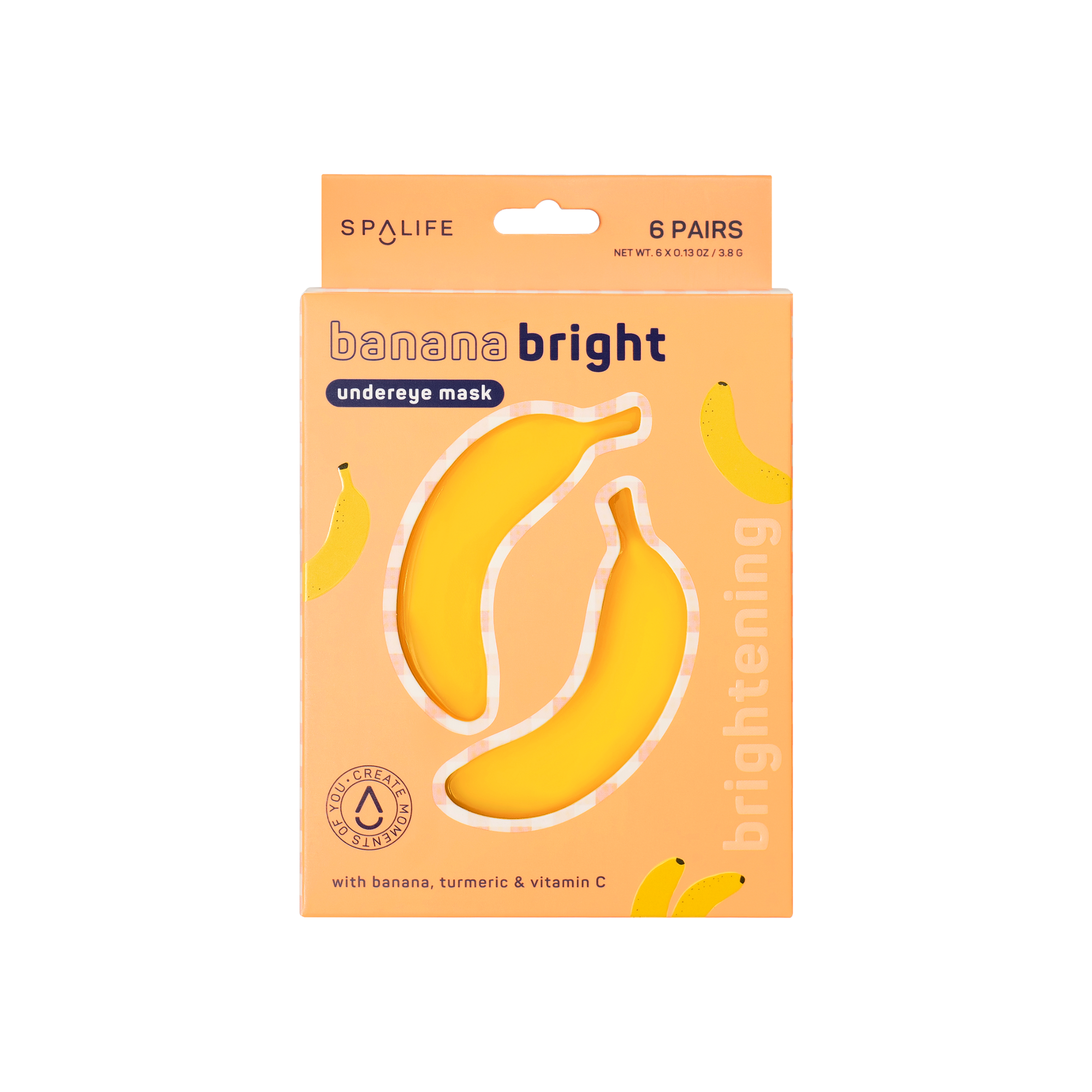 Banana Bright Undereye Mask - 6 Pairs- Hometown Style HTS, women's in store and online boutique located in Ingersoll, Ontario