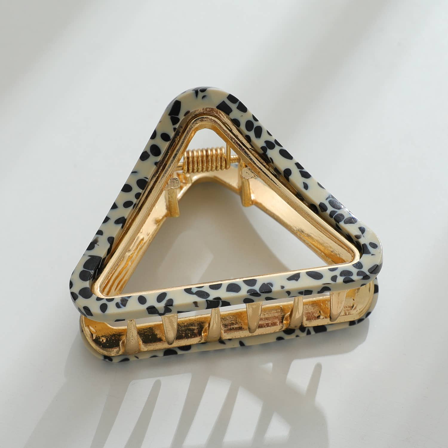 Small Classic Triangle Metal Claw Clip-hair accessories- Hometown Style HTS, women's in store and online boutique located in Ingersoll, Ontario