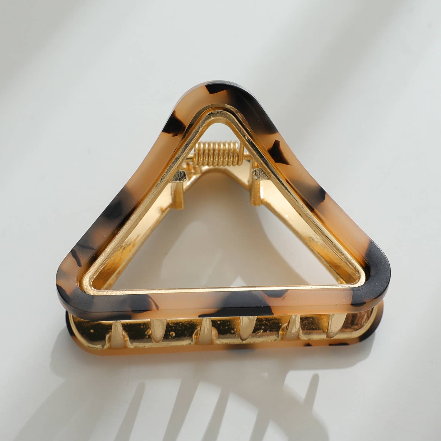 Small Classic Triangle Metal Claw Clip-hair accessories- Hometown Style HTS, women's in store and online boutique located in Ingersoll, Ontario