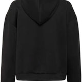 Annika Hooded Sweatshirt - Deep Black-Casual Tops- Hometown Style HTS, women's in store and online boutique located in Ingersoll, Ontario