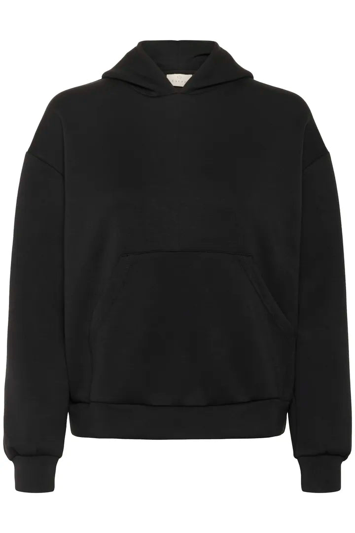 Annika Hooded Sweatshirt - Deep Black-Casual Tops- Hometown Style HTS, women's in store and online boutique located in Ingersoll, Ontario