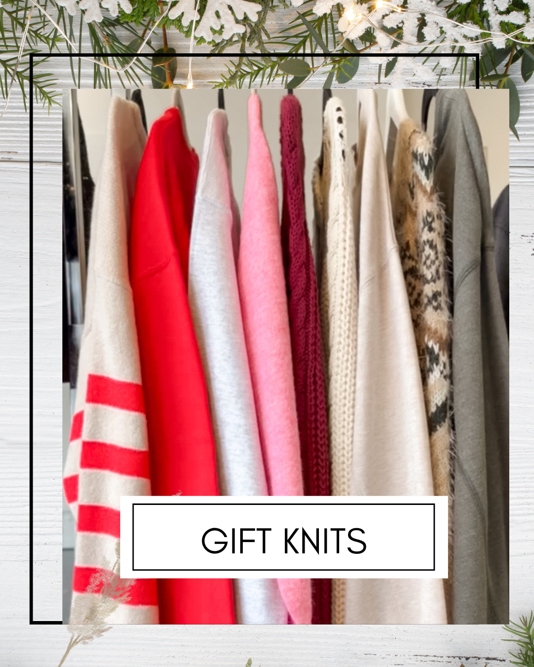 Women's clothing store - Hometown Style, Ingersoll Ontario - women featured in chunky knitted cardigan with pearl accents for fall/winter