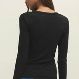 SECOND SKIN CREW Black