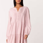 Vintage Babydoll Mini Dress - Rose-dress- Hometown Style HTS, women's in store and online boutique located in Ingersoll, Ontario