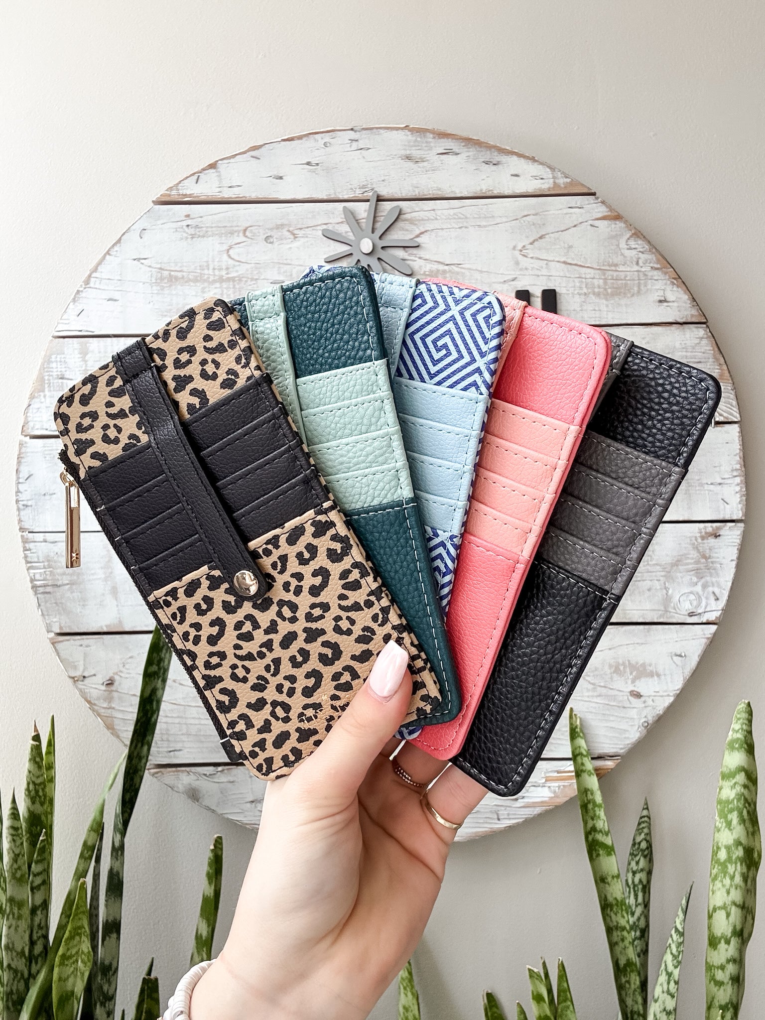 Essentials Only -Zippered Wallet-wall- Hometown Style HTS, women's in store and online boutique located in Ingersoll, Ontario