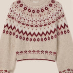 STRING THE LIGHTS SWEATER- Oatmeal Heather-Sweaters and Cardigans- Hometown Style HTS, women's in store and online boutique located in Ingersoll, Ontario