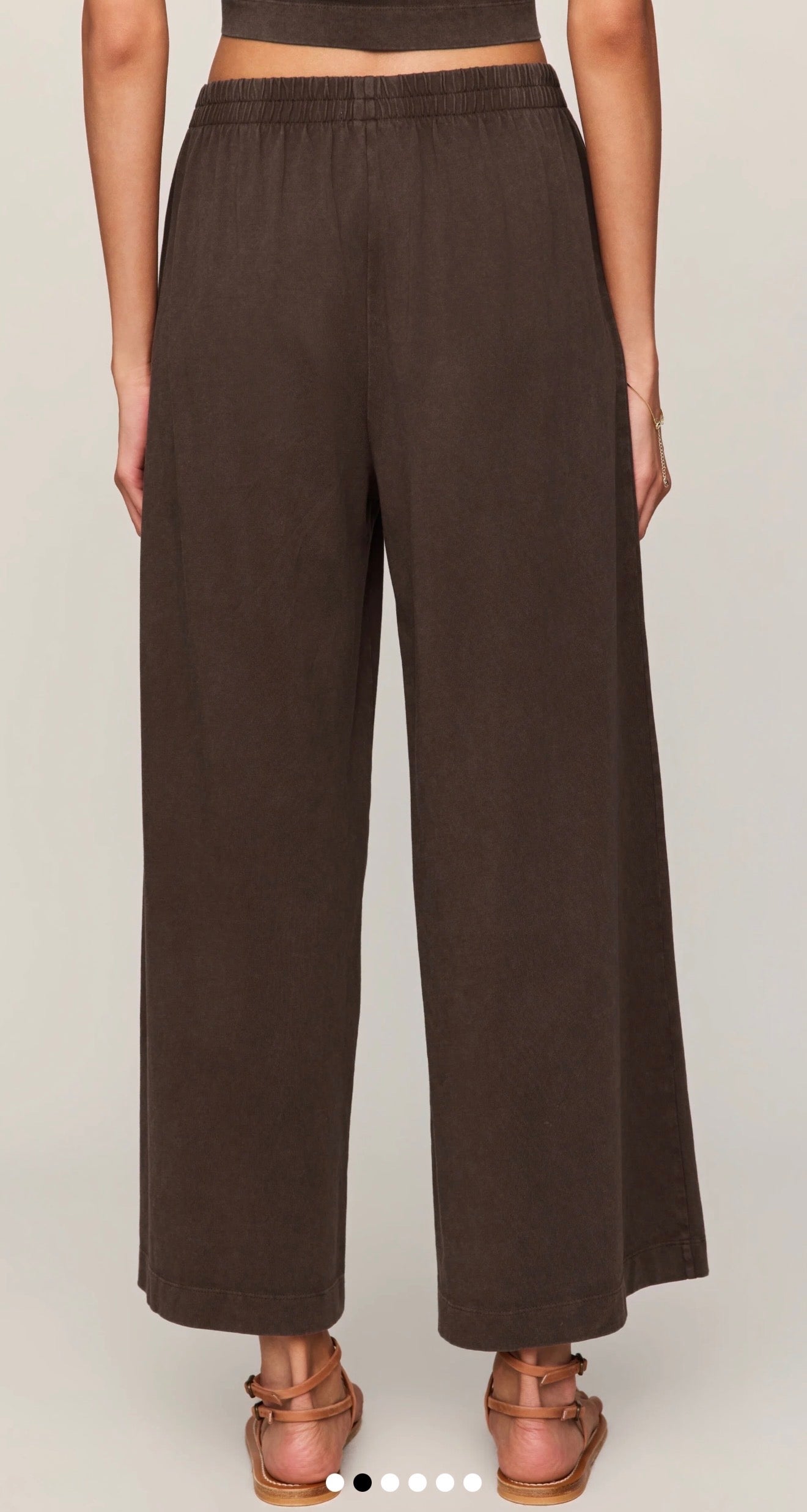 SCOUT JERSEY CROP FLARE PANT-Bottoms- Hometown Style HTS, women's in store and online boutique located in Ingersoll, Ontario