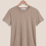 FOUNDATION SLUB TEE - Heather Ash-Casual Tops- Hometown Style HTS, women's in store and online boutique located in Ingersoll, Ontario