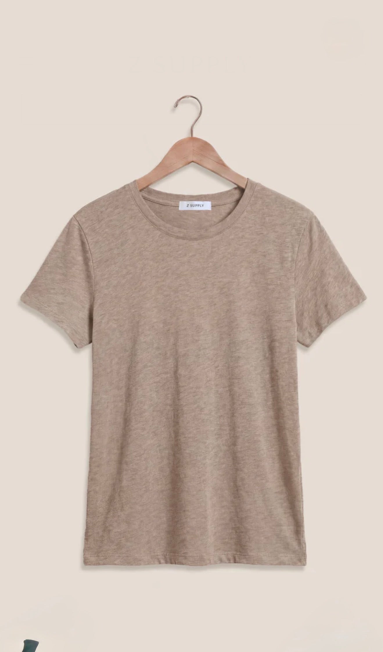 FOUNDATION SLUB TEE - Heather Ash-Casual Tops- Hometown Style HTS, women's in store and online boutique located in Ingersoll, Ontario