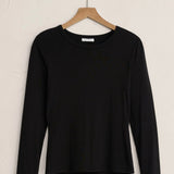 SECOND SKIN CREW Black