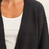 Knitted Shrug Sweater- Black-Casual Tops- Hometown Style HTS, women's in store and online boutique located in Ingersoll, Ontario