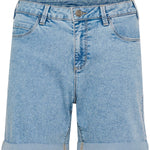 Vicky Denim Shorts- Hometown Style HTS, women's in store and online boutique located in Ingersoll, Ontario