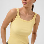 KAcarna Tank Top - Sunlight-Casual Tops- Hometown Style HTS, women's in store and online boutique located in Ingersoll, Ontario