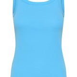 Carna Tank Top - Azure Blue-Tank- Hometown Style HTS, women's in store and online boutique located in Ingersoll, Ontario