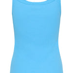 Carna Tank Top - Azure Blue-Tank- Hometown Style HTS, women's in store and online boutique located in Ingersoll, Ontario