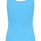 Carna Tank Top - Azure Blue-Tank- Hometown Style HTS, women's in store and online boutique located in Ingersoll, Ontario